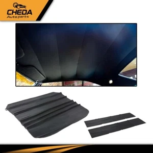 Black Tier Headliner Fit For 1969 1970 1971 1972 Oldsmobile Cutlass & 442 - Picture 1 of 9