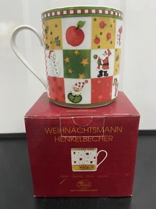 Hutschenreuther Vintage Weihnachtsmann Weihnachtstasse im Karton - Bild 1 von 3