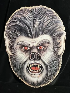 WEREWOLF Halloween 11.5"x15.25" DS Die-Cut Cutout Decoration 1980s Beistle - Picture 1 of 11