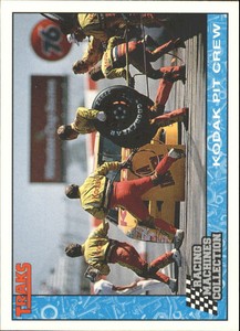 1992 Traks Racing Machines #95 Ernie Irvan in Pits