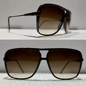 Vintage MaMiDeVi Sunglasses Made in Italy Brown Gradient Smoked Lenses - Picture 1 of 18