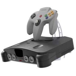 Console Display Stand w/ Floating Controller Mount Nintendo 64 N64 Custom Colors - Picture 1 of 9