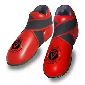 VADER Kickboxing Boots Martial Arts Karate Taekwondo Boxing Foot Protector Pads - Picture 1 of 8