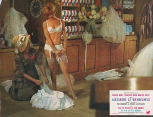 MARLENE JOBERT ALEXANDRE LE BIENHEUREUX  1968 LOBBY CARD #15