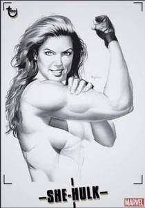 [DIGITAL CARD] Topps Marvel - She-Hulk - CMYK Weekly Set 21 S16 - Black - Picture 1 of 1