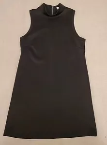 Bcbgeneration Midikleid schwarz Größe M Reißverschluss hinten ärmellos hochgeschlossen - Bild 1 von 12