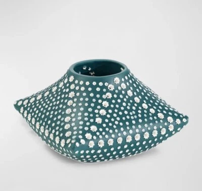 John Richard Forest Green Porcelain Vase - Image 1 of 4