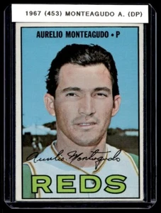 1967 Topps Set Break Aurelio Monteagudo Cincinnati Reds #453 - Picture 1 of 2