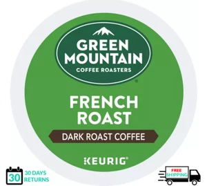 🆕☕ Green Mountain French Roast Keurig Kaffee K-Tassen  - Bild 1 von 1