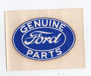 vtg ford water decal genuine parts hot rod drag race 2.75" speed shop dragster - Picture 1 of 1