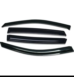 Smoke Window Visors Sun Rain Wind Guards Vent Shade For 2016-2022 Honda Pilot  - Picture 1 of 8