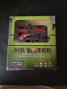 Air Victor 2CH I/R Mini Infrared Remote Control Helicopter - Red Camouflage - Picture 1 of 6