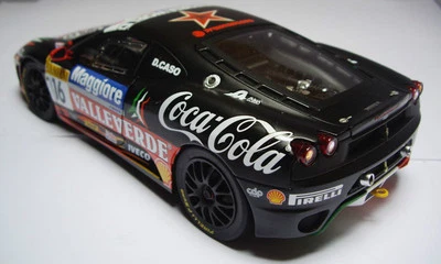 Custom Ferrari GT 1 18 Race Car 24 Le Mans Racing 12 Racer Carousel BK - Image 1 of 4