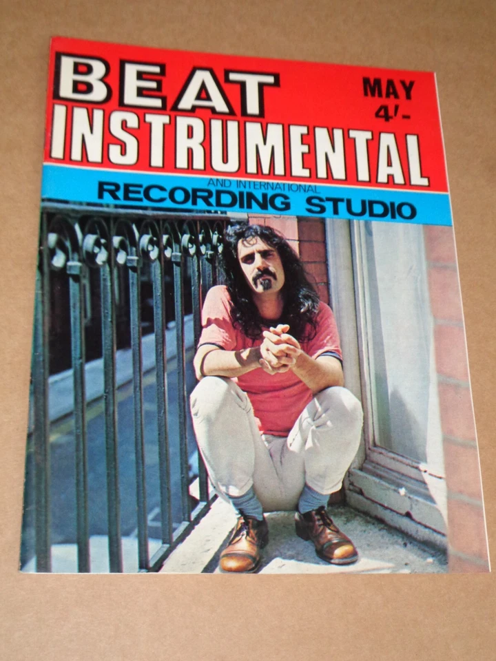 Beat Instrumental Magazine No.85 1966 Frank Zappa cover (Black Sabbath/T Rex) - Image 1 of 1