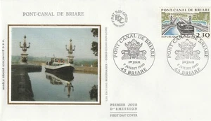 Frankreich 1990 FDC Pont Canal De Briare yt - Bild 1 von 1