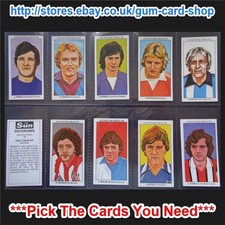 THE SUN SOCCERCARDS 1978-79 (VG) (CARD 701 TO 800) *PLEASE CHOOSE CARDS*