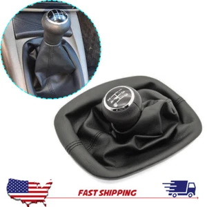 5 Speed Gear Knob Cover Boot For VW 1997-06 PASSAT B5 B5.5 - Picture 1 of 11