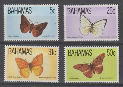 巴哈马 1983 年 #539-42 蝴蝶 - 全新无标签 — 第 1/4 张图片