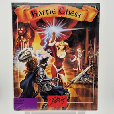 Battle Chess, 1990, Big Box, New & Sealed - Image 1 of 4