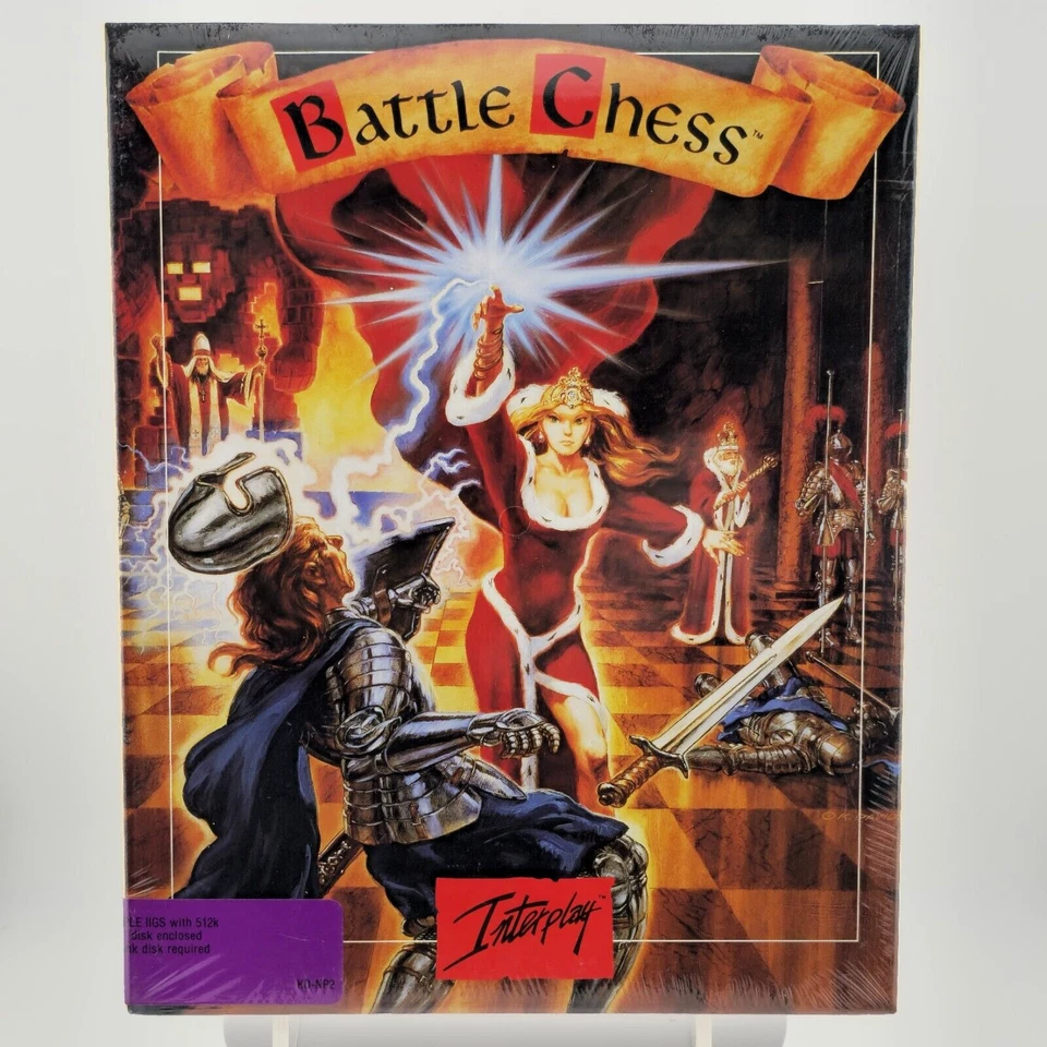 Battle Chess, 1990, Big Box, New & Sealed - Image 1 of 4