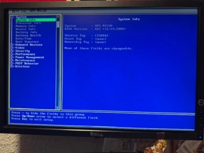 carte mere dell xps m1530 - Photo 1/3