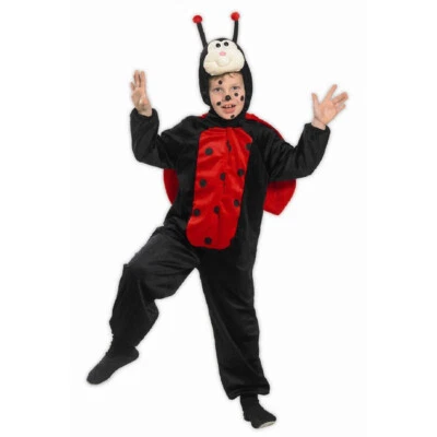 KELLER KINDER MARIENKÄFER KOSTÜM # Karneval Fasching Plüschkostüm Mädchen Tier Party