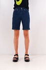 Vintage Lee Ourl&#233;e Short Jeans Bleu Fonc&#233; (W32)