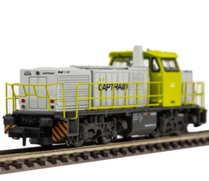 PIKO 40484 N Scale Diesel Locomotive G 1206 Captrain Era VI Analog New OVP 1:160 - Picture 1 of 3