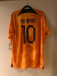 Netherlands Oranje Home Soccer Jersey Shirt Nike XL NWT Memphis Depay #10 - Bild 1 von 5
