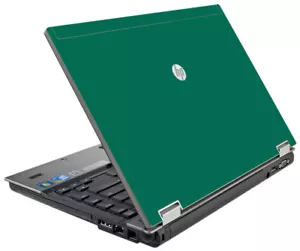 GREEN Vinyl Lid Skin Cover Decal fits HP Elitebook 8540W 8540P Laptop - Picture 1 of 1