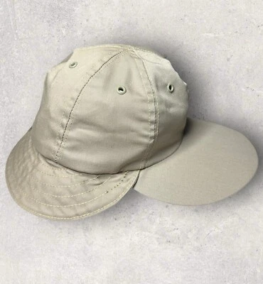 Columbia Sportswear Co. vintage años 80 Gorra de pesca sombrero beige solapas grande Foto 1 de 4