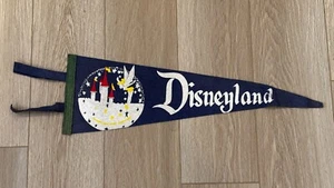 1960s Tinker Bell Disneyland Felt Vintage Pennant Walt Disney Productions - Picture 1 of 8