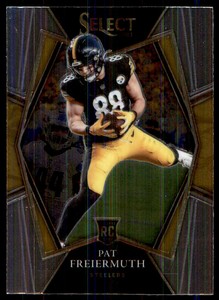 2021 Panini Select Pat Freiermuth RC Pittsburgh Steelers #159