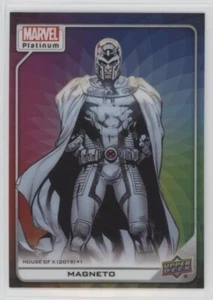 2023 Upper Deck Marvel Platinum High Series Rainbow Color Wheel Magneto - Picture 1 of 2