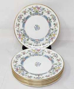 Royal Worcester England MAYFIELD Bread & Butter Plates 6-1/4" Set of 6 - EXC - Picture 1 of 3