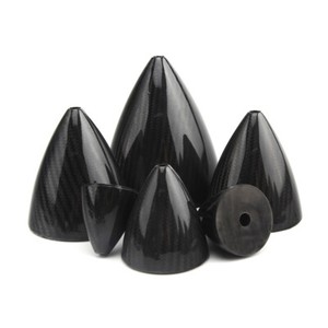 1PC 1.75/2.25/2.5/3.5/4.75/5.5/6/7inch Carbon Fiber Spinner for RC Gas Airplane