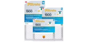 4 pk 3M Filtrete Filter MPR Smart 1900 25x25x1 AC Furnace HVAC MERV 13 Premium - Picture 1 of 1