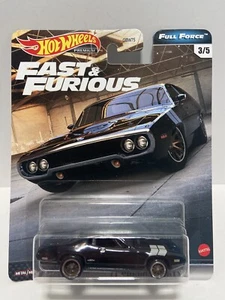 2020 Hot Wheels Fast & Furious FULL FORCE ‘71 Plymouth GTX BLACK NEW!! - Picture 1 of 4