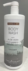 Jabón Corporal Tranquilo Spa Aloe Vera + Pepino con Aceite de Aguacate Reponedor 32oz - Imagen 1 de 3