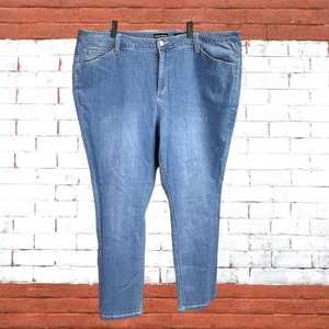 Susan Graver Slim Fit Stretchy Blue Jeans Damen Größe 24W - Bild 1 von 7