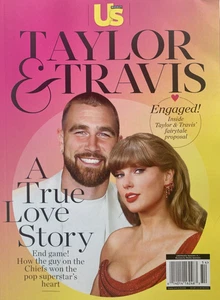 TAYLOR SWIFT & TRAVIS KELCE - A TRUE LOVE STORY 2025 US WEEKLY SPECIAL Magazine - Picture 1 of 8