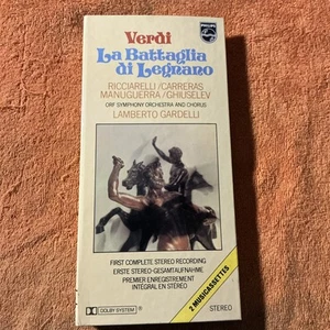 verdi la battaglia cassette Tape Boxset Di Legnano - Picture 1 of 3