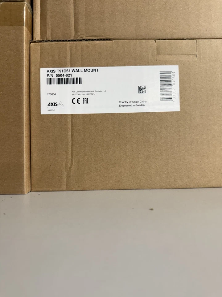 Axis Communications T91D61 Wall Mount with 1.5" NPS Thread - Image 1 of 1