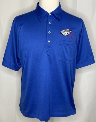 Vintage Mark Martin Polo Golf 6 NASCAR Mens XL Racing VTG Pro Celebrity 90s USA - Image 1 of 4