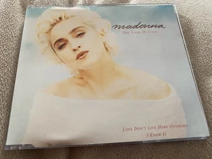 MADONNA - THE LOOK OF LOVE - YELLOW DISC CD SINGLE - Picture 1 of 1