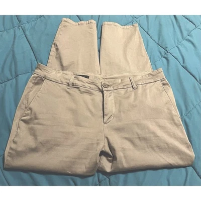 Kut From The Cloth Womens Sz 16W Trouser Bootcut khaki Stretch - Image 1 of 3