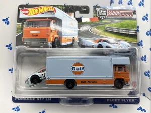 Hot Wheels Premium Car Culture Team Transport Gulf Porsche 917 LH Fleet Flyer RR - Bild 1 von 13