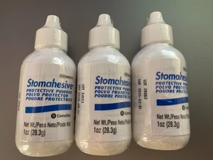 Convatec Stomahesive Polvere Protettiva Barriera Pelle Escoriata 1 oz Confezione da 3 - Foto 1 di 1