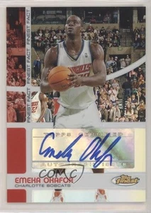 2005-06 Topps Finest Finest Fact Auto Refractor /25 Emeka Okafor #FFAEO Auto - Picture 1 of 3