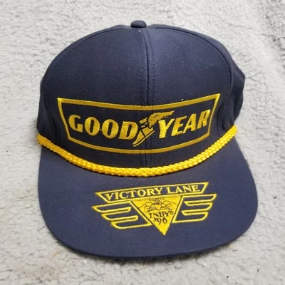 Vintage GOOD YEAR VICTORY LANE INDY 1996 Trucker Snap Back Hat - Image 1 of 4